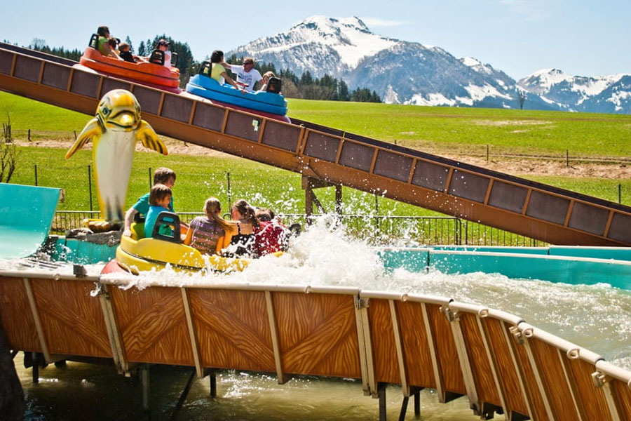 Erlebnispark Pillerseetal Wasserrutsche